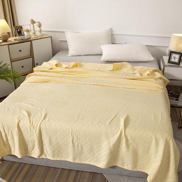 2022新款毛巾被针织毯多功能毯-柔软提花系列