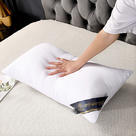 2022新款引流热款酒店单双边羽丝绒枕头枕芯，《尺寸和重量均可定制》 单边白色500g