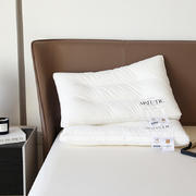 2022新款超五星酒店立体护颈枕芯枕头中低枕 白色