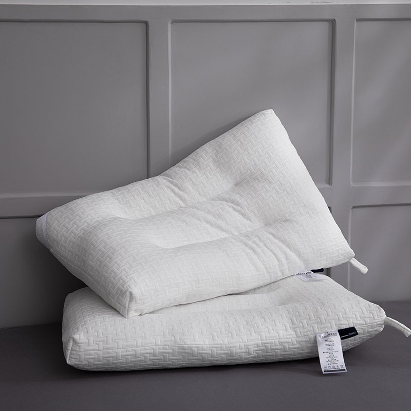 2023新款针织定型韩国绒水洗枕 枕头枕芯 白色 48*74cm/只