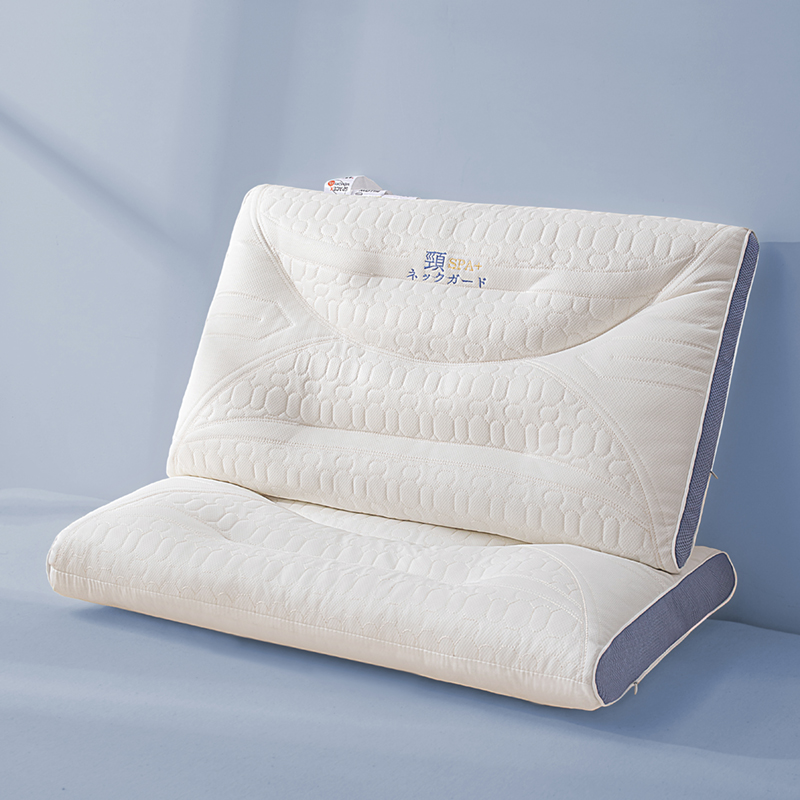 2024新款颈养SPA护颈枕枕头枕芯系列（款式二）48*74cm 白色低枕/只