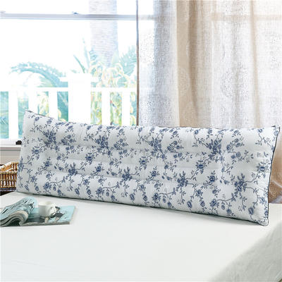 双人枕头长枕芯情侣枕头1.2米1.5米1.8米青花瓷枕 双人枕1.2米长