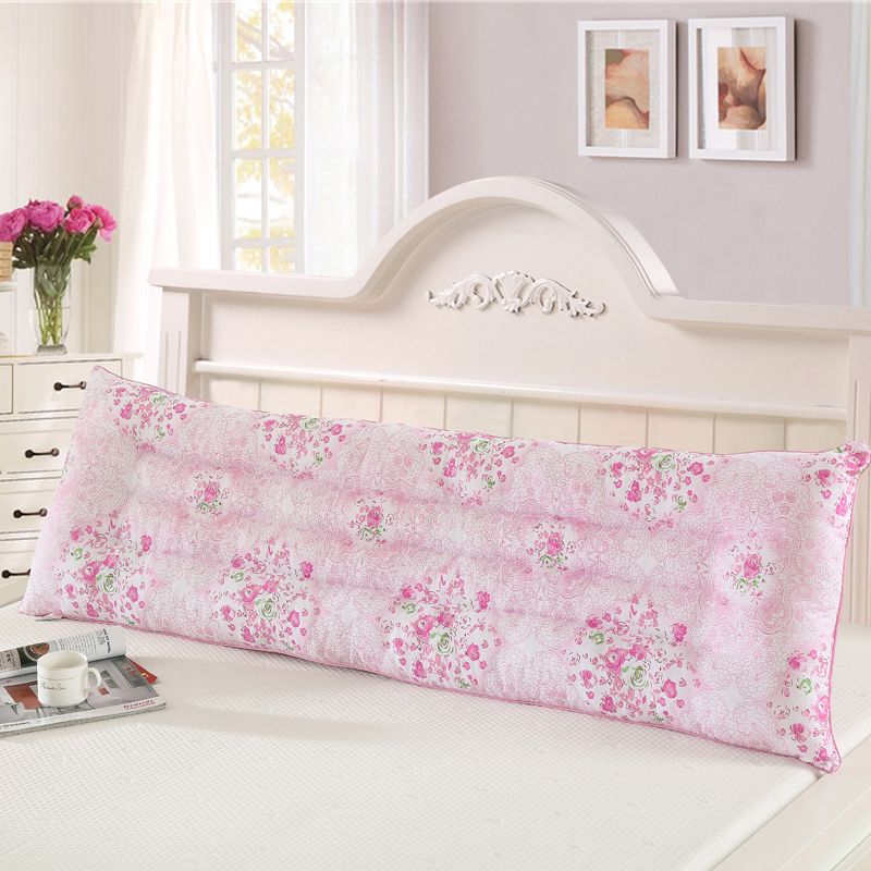 双人枕芯长枕头1.2米1.5米1.8米春暖花开舒适枕 双人枕1.2米长