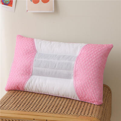 2021新款儿童决明子枕头枕芯30*50cm /只 粉色儿童枕（休闲款）