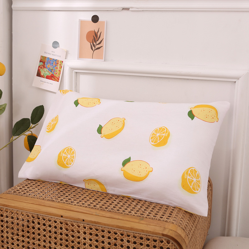 2021新款儿童决明子枕头枕芯30*50cm /只 一颗柠檬（配套纯棉儿童枕套）