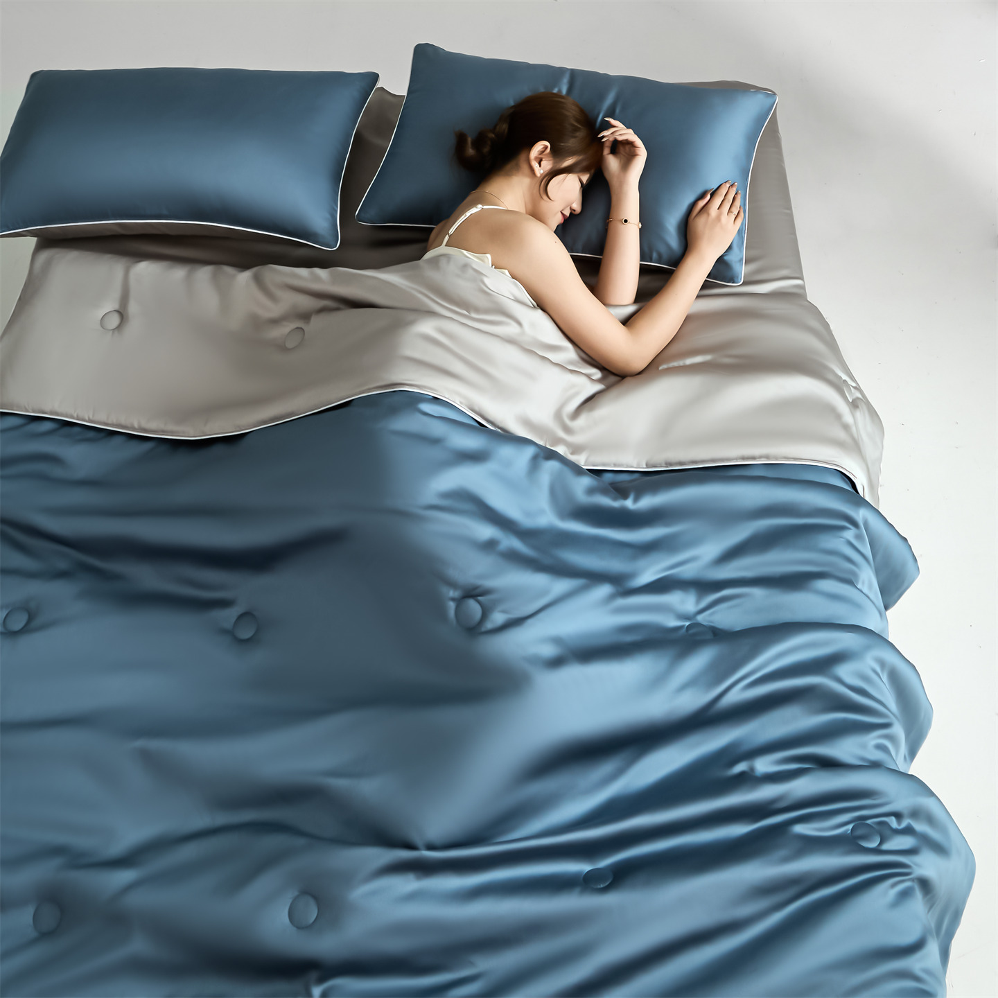 2026新款天丝夏被-麻绳双拼-温妮