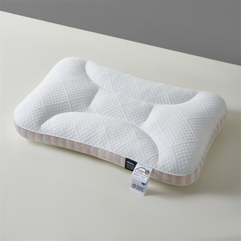2024新款spa深睡记忆枕枕头枕芯 42x68cm一只 青春粉 低枕