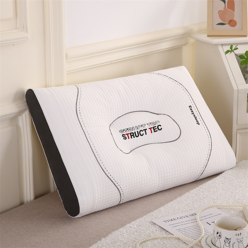 针织棉枕芯黑科技睡眠枕头成人家用低枕芯单人护颈椎枕 TEC睡眠科技枕（A款）