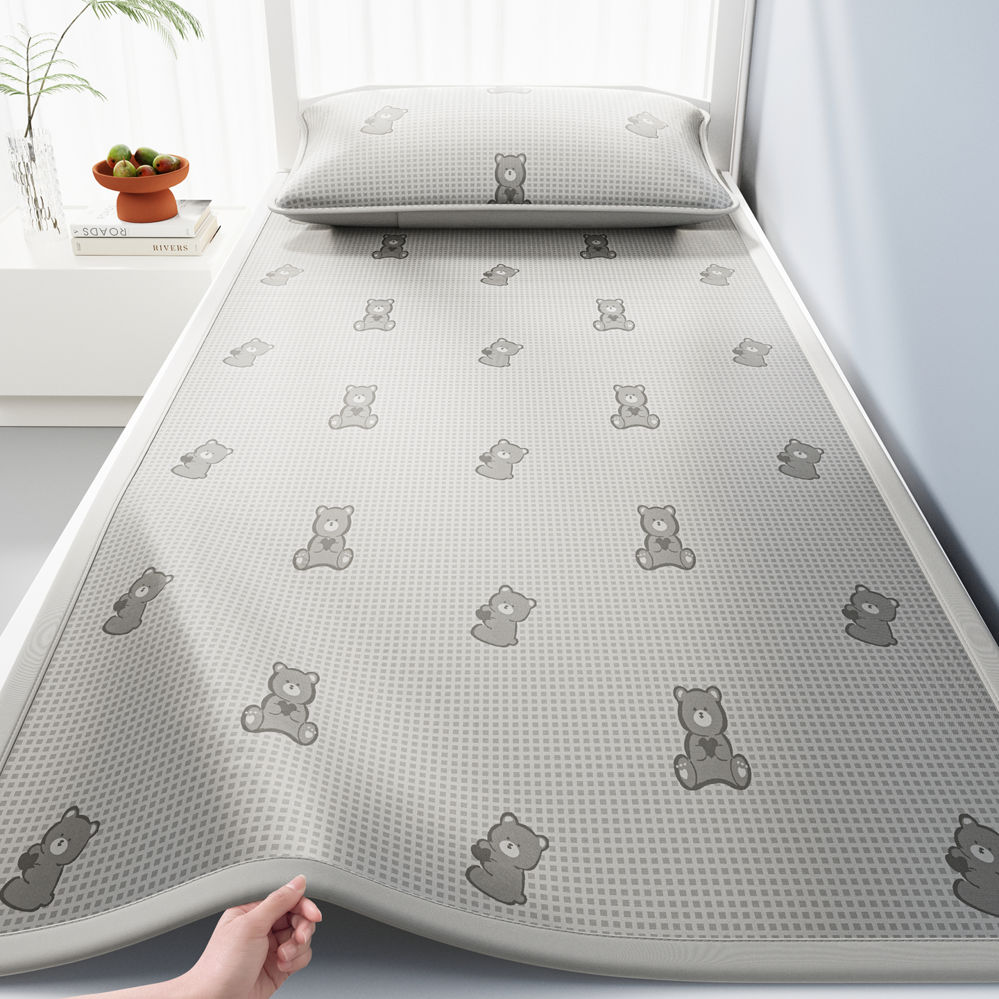 2026新款元森条席-冰丝凉席 学生款（床席款）