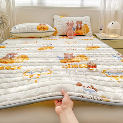 2024新款床垫床褥保护垫-希美 150*200cm 希美床褥-奶酪熊