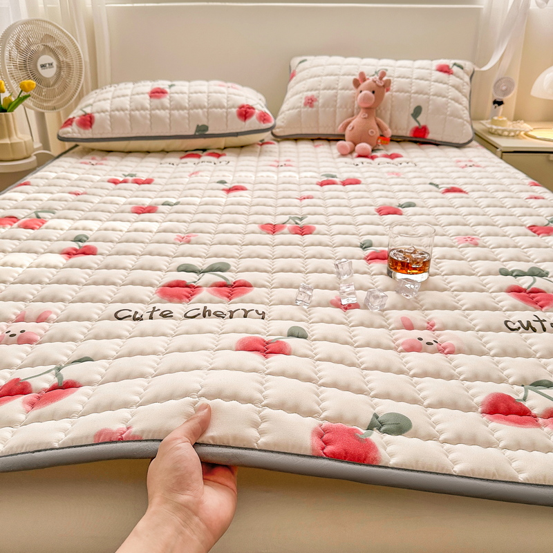 2024新款床垫床褥保护垫-希美 150*200cm 希美床褥-樱桃奶兔