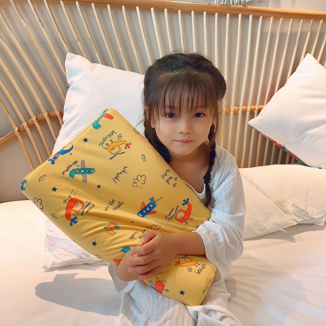 2023新款儿童乳胶枕枕头枕芯 27x44cm/只梦想飞机