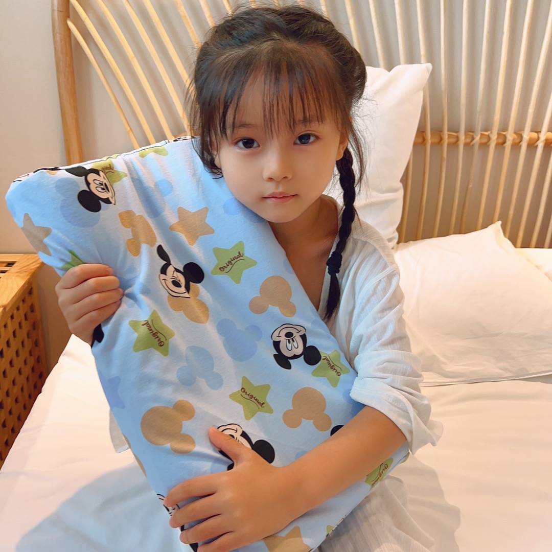 2023新款儿童乳胶枕枕头枕芯 27x44cm/只星闪米奇