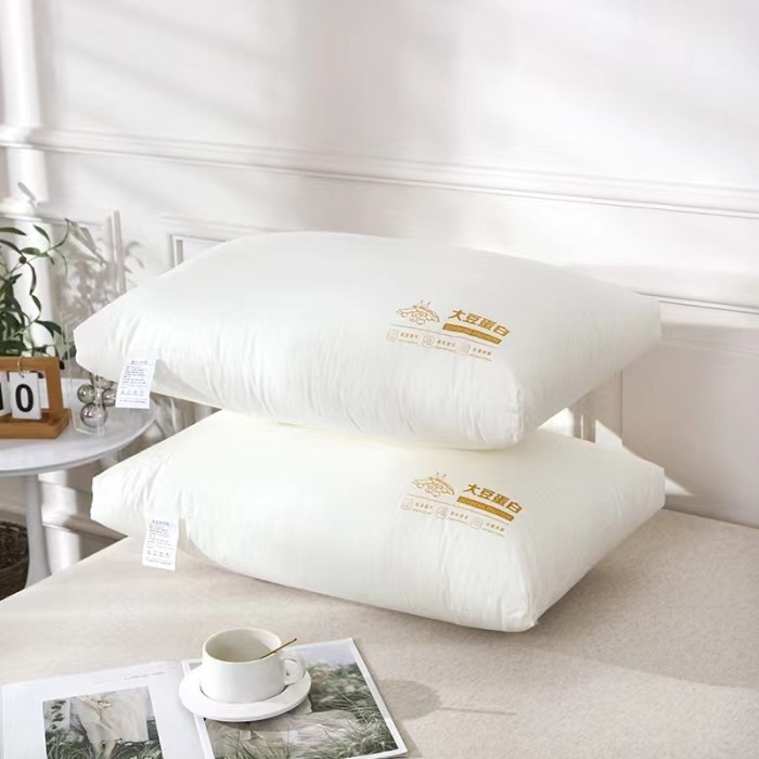 2023新款A类全棉大豆蛋白枕舒适枕头定型枕芯 舒适低枕