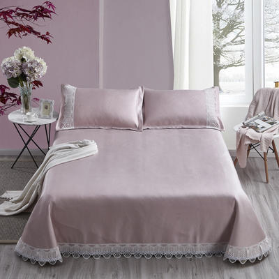 安睡宝  900D蕾丝花边床单款床席 250*250cm 32素朴-粉色