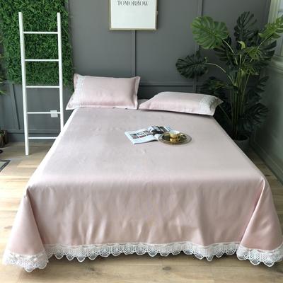 安睡宝  900D蕾丝花边床单款床席实拍图 250*250cm 素朴-粉色