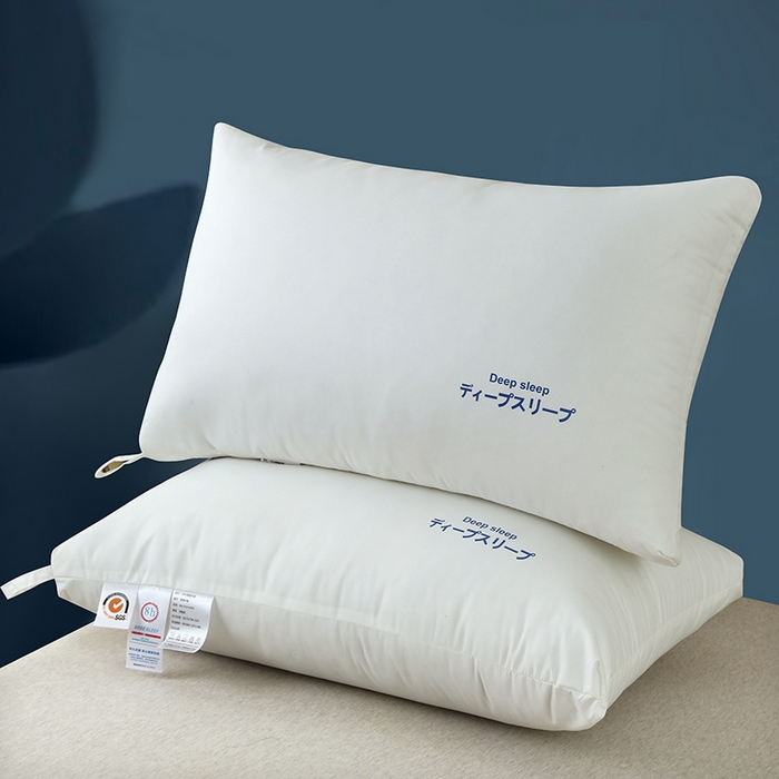 2024新款日式原棉枕头枕芯 48x74cm/只 白色 0.7kg