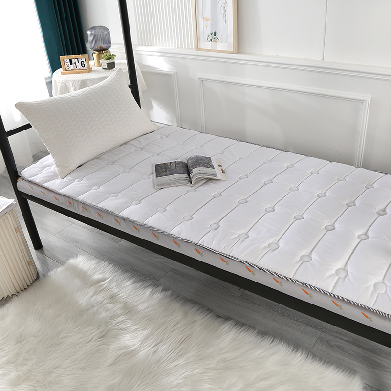 2023新款单双人床日式榻榻米藤席双用床垫-薄款 0.9m*2m（约3公分厚） 简约白（薄款90公分）