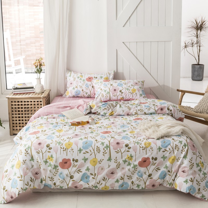 2019新款-全棉小可爱系列四件套（棚拍图） 床单款四件套1.5m（5英尺）床 朵拉