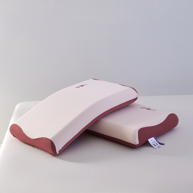 2026新款  深睡星级酒店记忆枕 安睡慢回弹0压记忆棉零压力枕芯枕头 恒温深睡酒店记忆枕/12CM-粉色