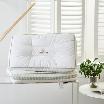木果 优雅睡眠系列--水洗枕头 面包型眠柔深睡枕