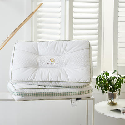 木果 优雅睡眠系列--水洗枕头 面包型眠柔深睡枕 面包型眠柔深睡枕  二只装