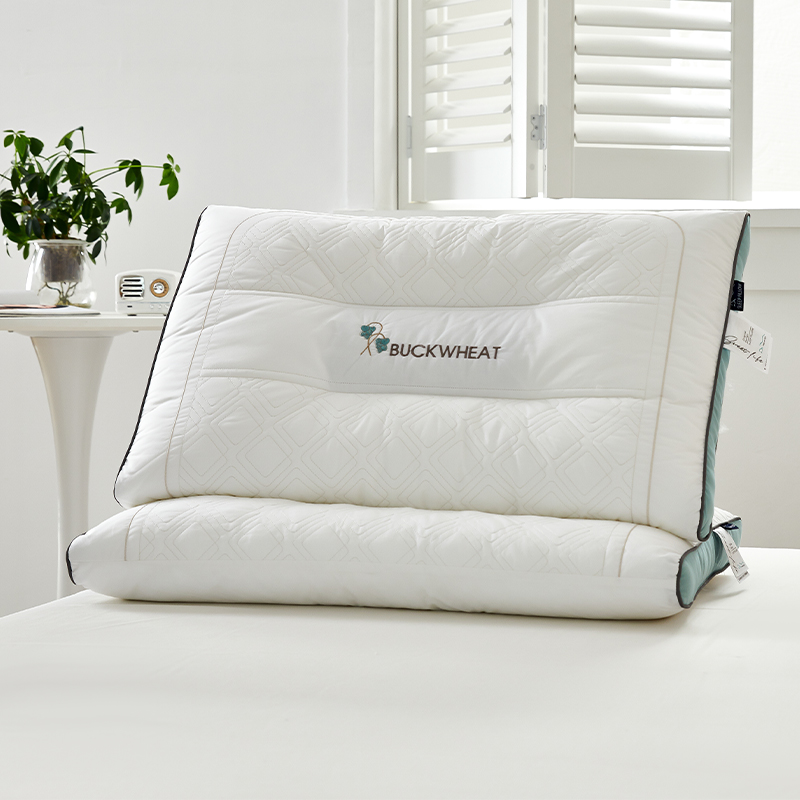 木果 优雅睡眠系列--水洗枕头  荞麦助眠枕 荞麦助眠枕  二只装