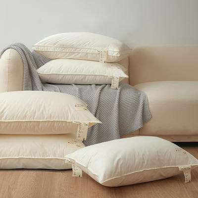 2023新款母婴级A类全棉抗菌枕 原生态枕头枕芯 原生态舒适枕-单边  低枕