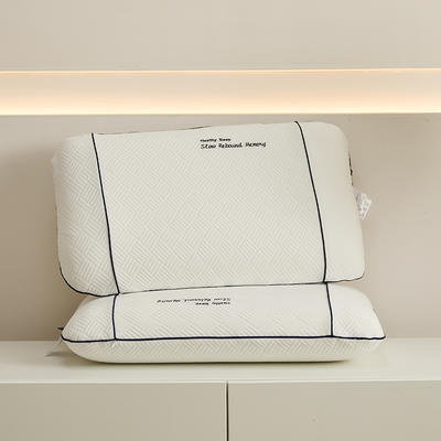 2023新款 针织牵引护颈枕  面包记忆枕芯  乳胶助眠枕头 恒温零压力乳胶枕