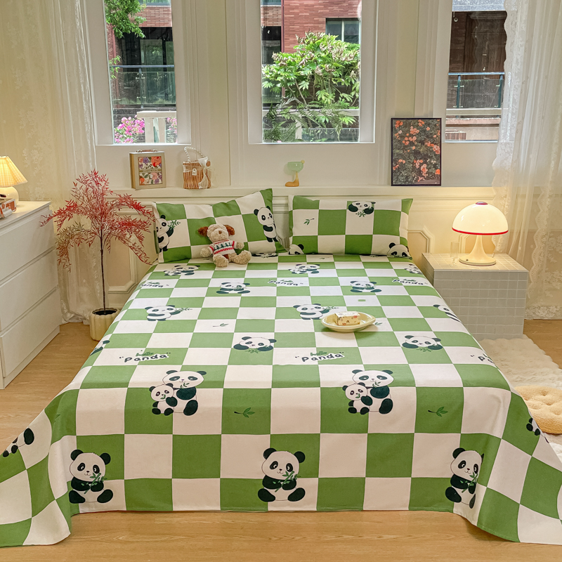 2025新款厚实绵软原棉老粗棉床单