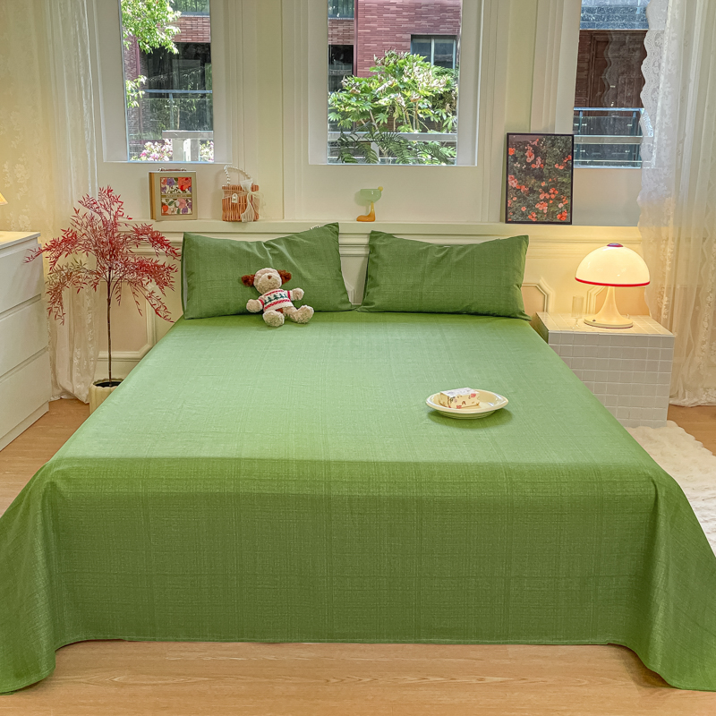 2025新款厚实绵软原棉老粗棉床单