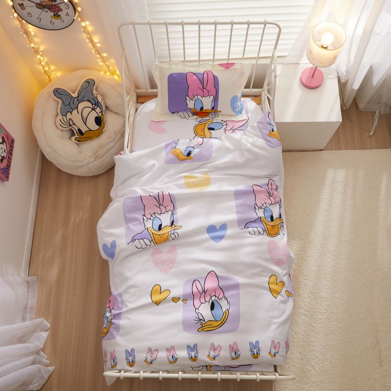 2023新款全棉迪士尼手绘公主系列幼儿园套件-小版 床垫三件套 黛西