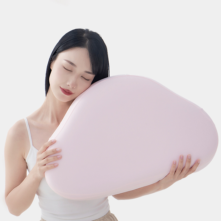 2024新款记忆棉优选时分花朵枕头枕芯 59x39x9.5cm/只 粉色
