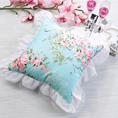 2017 新款方枕系列 方枕（夹棉款） 方枕-爱丁堡玫瑰