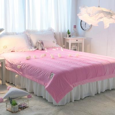 韩国绒单品床单系列（韩国绒夹棉绗缝床单） 160*210cm 粉色
