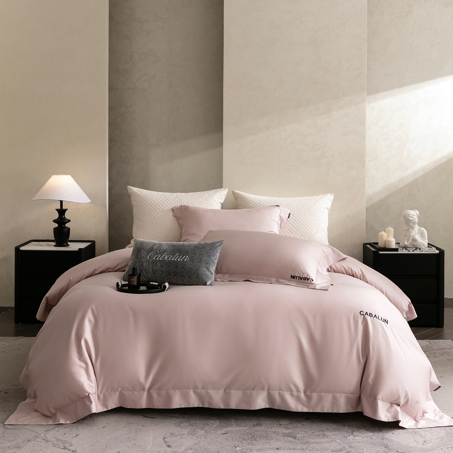 2026新款80支LF级天丝棉磨毛四件套