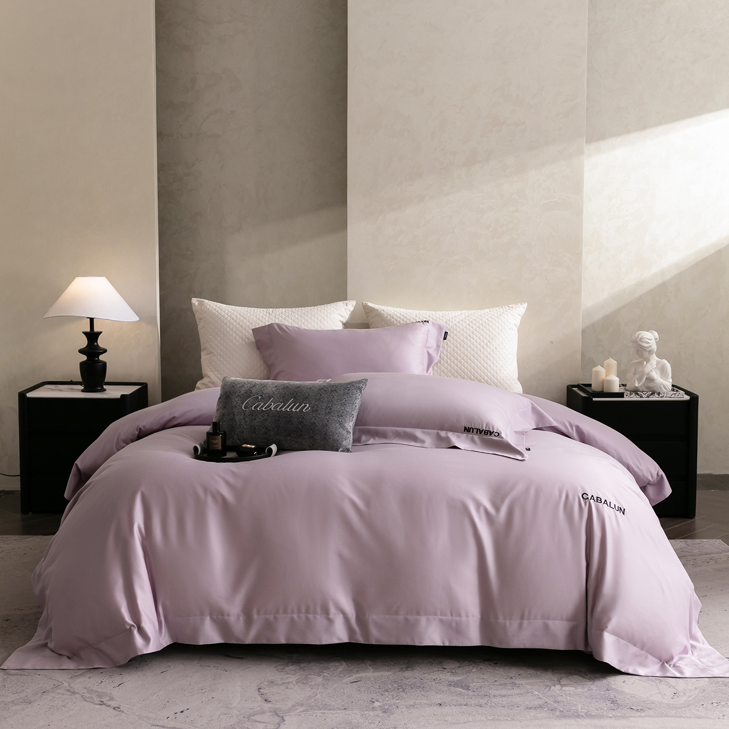 2026新款80支LF级天丝棉磨毛四件套