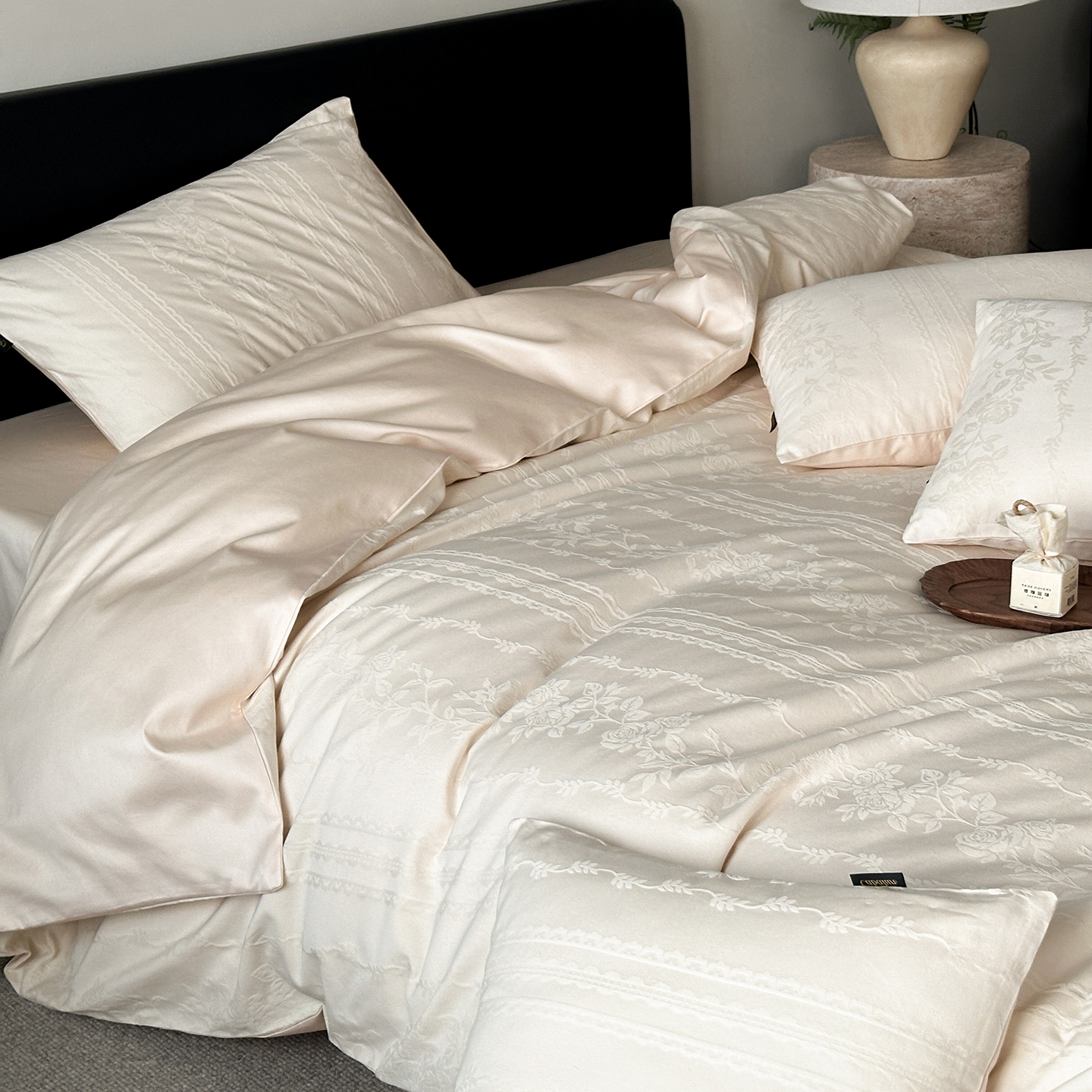 2026新款全棉厚织提花四件套