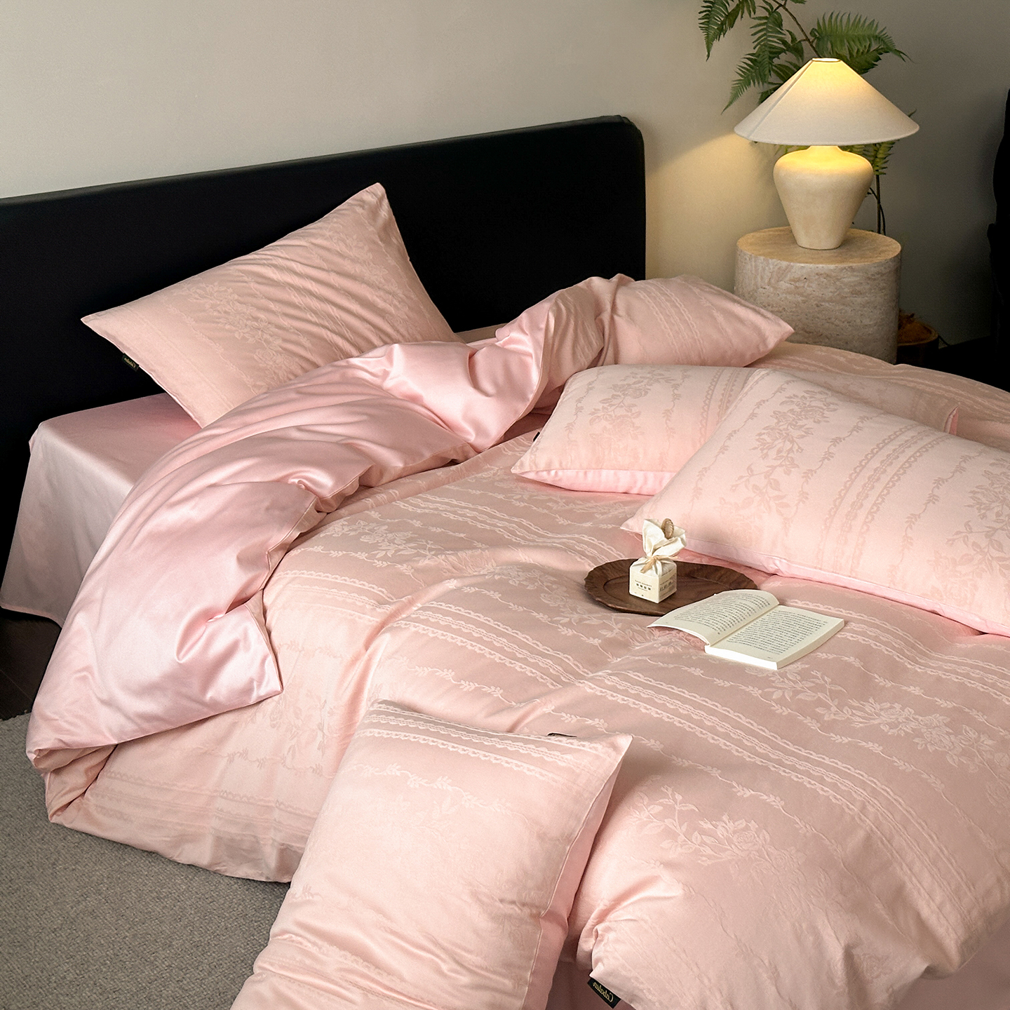 2026新款全棉厚织提花四件套