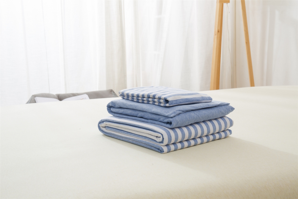 单品针织棉天竺棉床单 单品床单2.0*2.5米 米兰中条