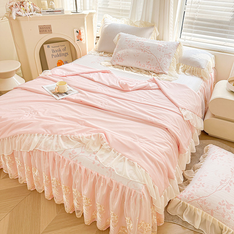 2026新款海洋丝凉感豆豆夏被凉席四件套系列-赛雅