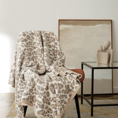新款浦斯半边绒空调毯/旅行毯/沙发毯 130*160cm 米色