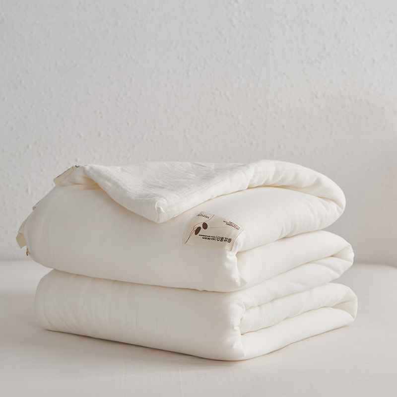 2024秋冬新款A类全棉雾感纱蚕丝蛋白被  被子被芯