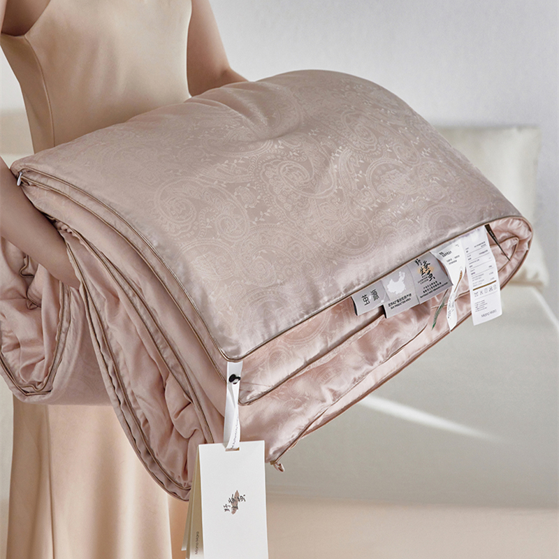 2024新款80S东北野生有机蚕丝被-娜莎 被子被芯