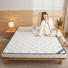 2024新款针织棉立体乳胶纯色床垫系列-大床款 80*190cm（5cm厚） 贝壳-白
