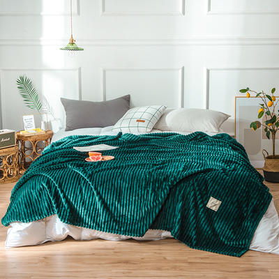 2020新款单层毛毯.魔法绒毛毯 150*200cm 沉默绿