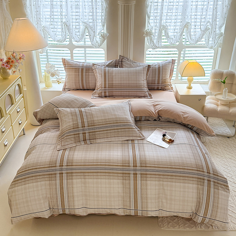 2025新款数码印花AB版四件套 洛基