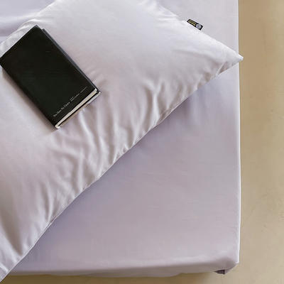 2023新款A类全棉长绒棉简系列--单枕套 枕套一对 简-珍珠紫