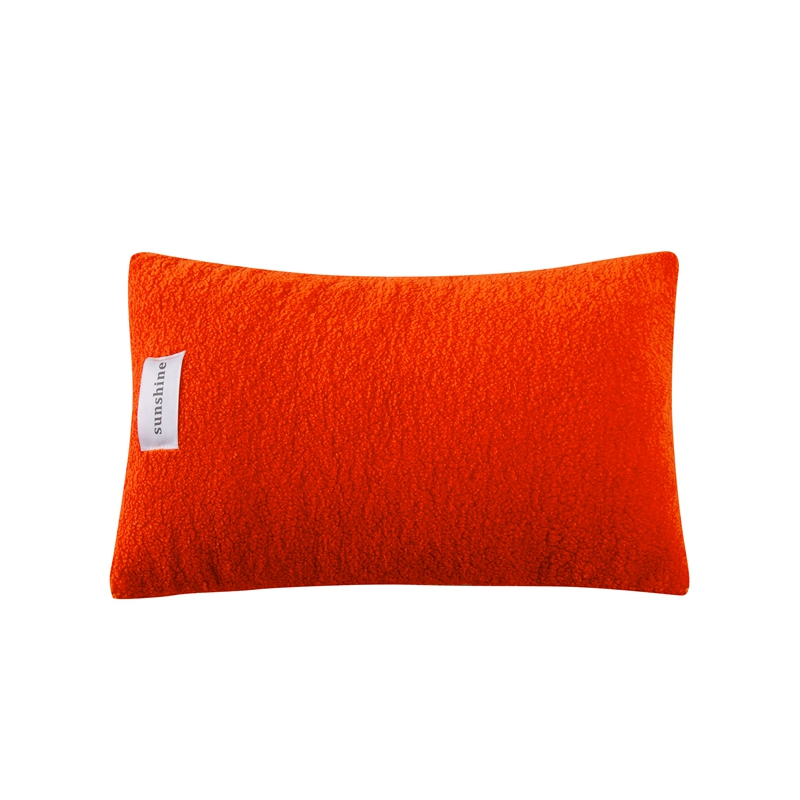 2024新款办公室创意舒适腰枕 30*50cm（含芯） 橘橙色