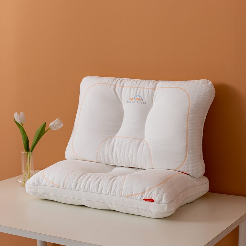 2023新款云绒spa定型枕枕头枕芯 白